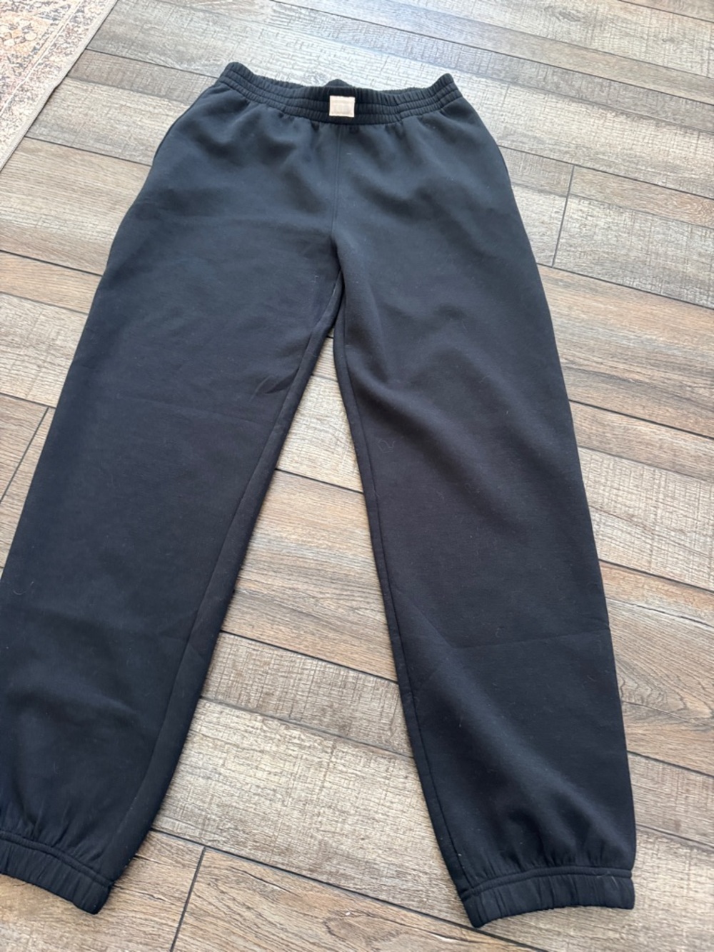 abercrombie kids Black Jogger Sweatpants